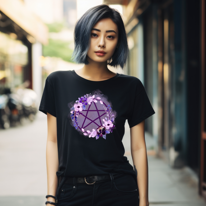 Purple Pentacle Tee