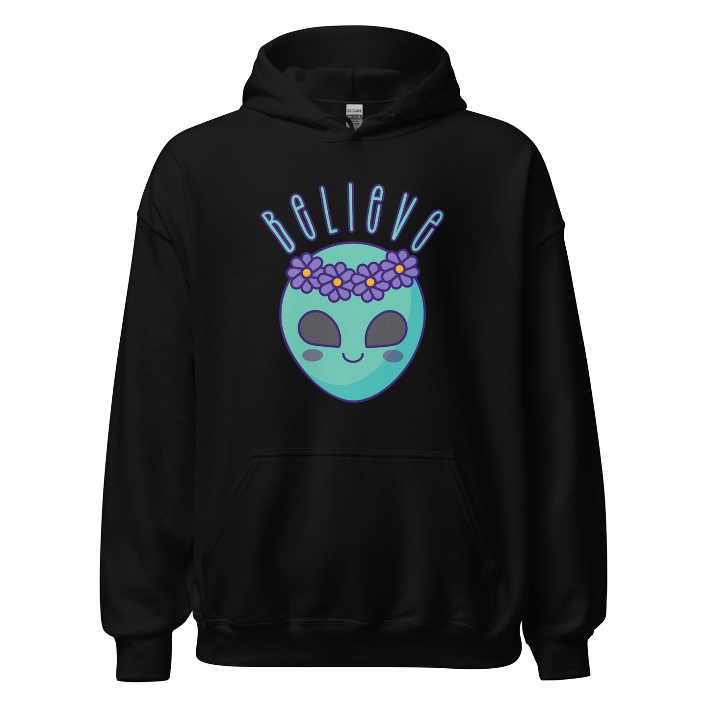 Believe in Cute Aliens Hoodie