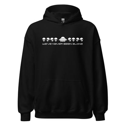 We've Never Been Alone Hoodie [v. white]