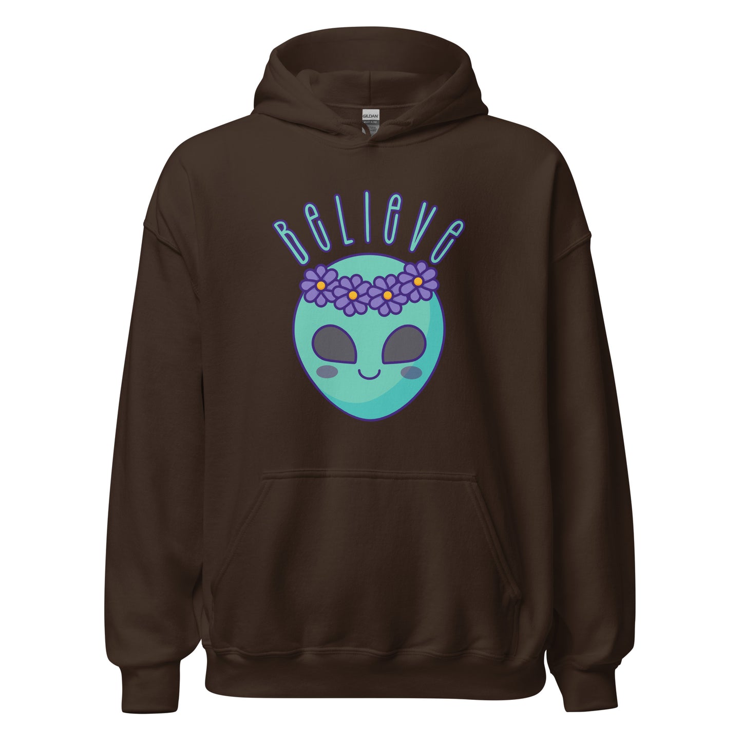 Believe in Cute Aliens Hoodie