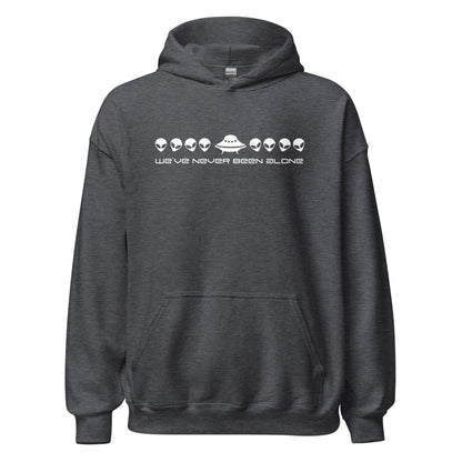 We've Never Been Alone Hoodie [v. white]