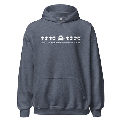 We've Never Been Alone Hoodie [v. white]