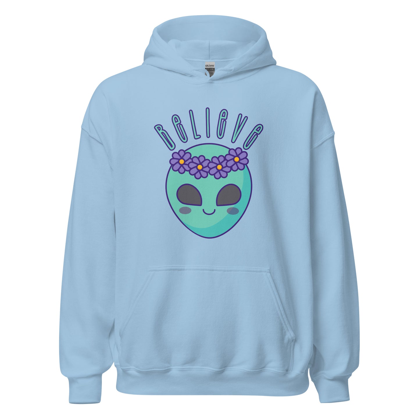 Believe in Cute Aliens Hoodie