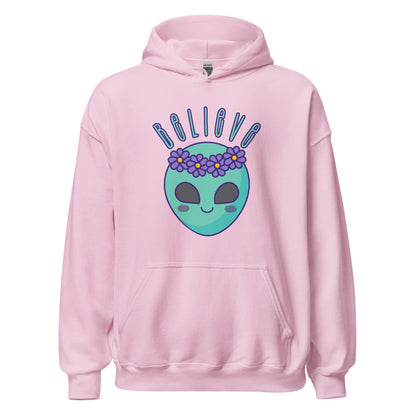 Believe in Cute Aliens Hoodie