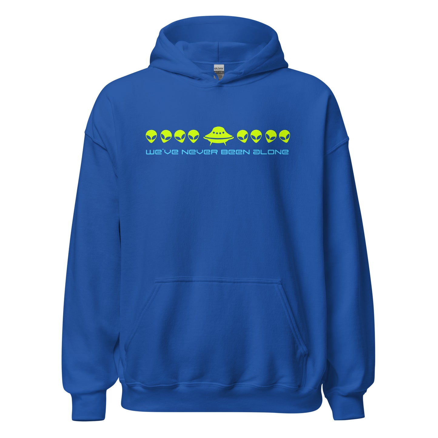 We've Never Been Alone Hoodie [v. multi]