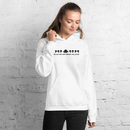 We've Never Been Alone Hoodie [v. black]