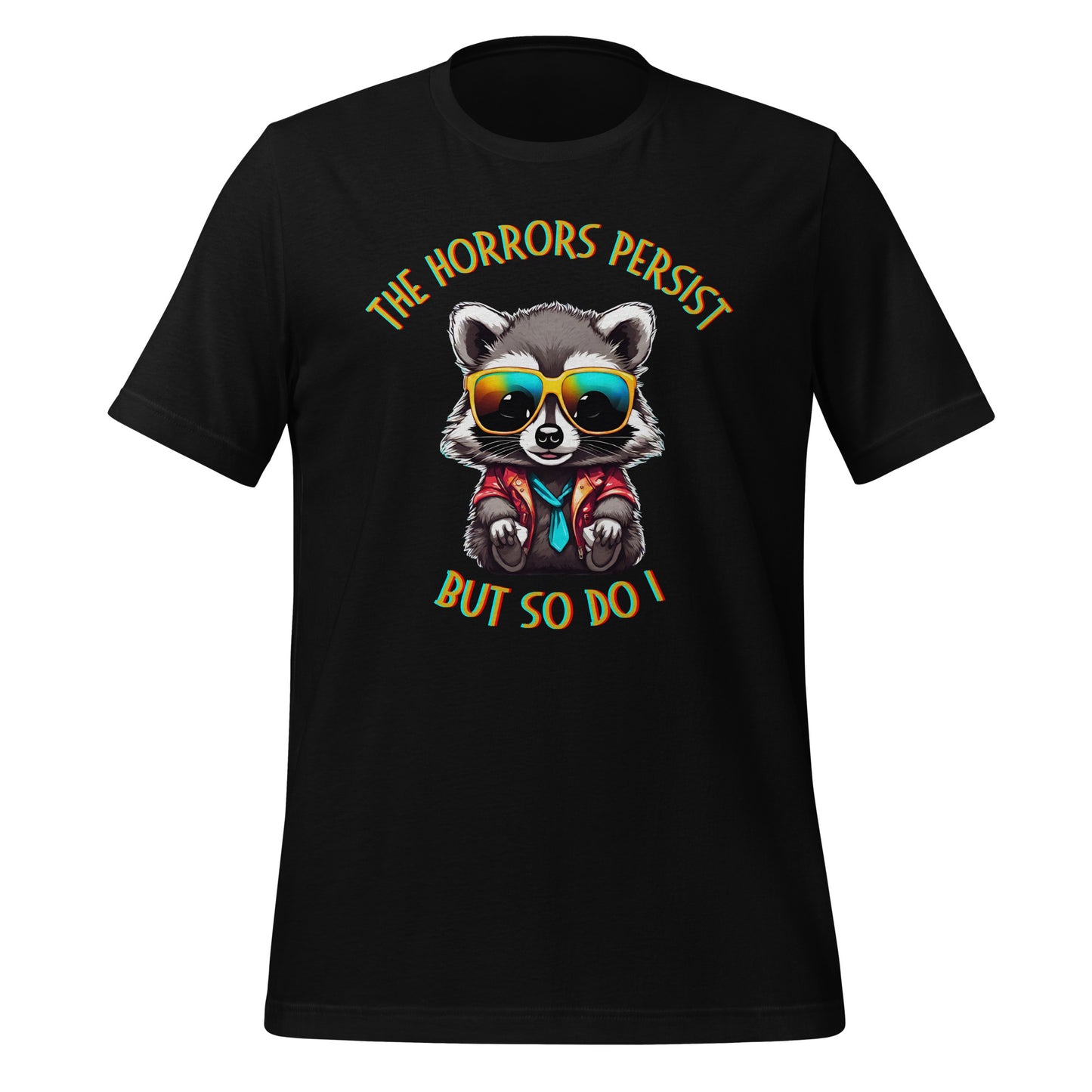 The Horrors Persist Racoon Tee