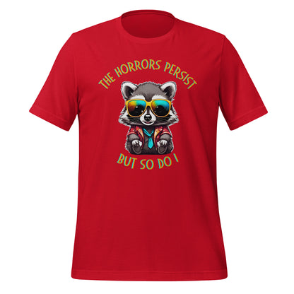 The Horrors Persist Racoon Tee